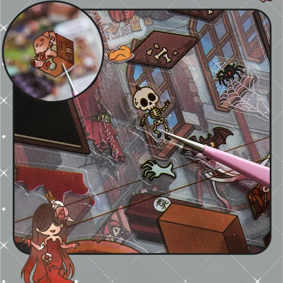 Dark Sticker Booklet (20 in 1)