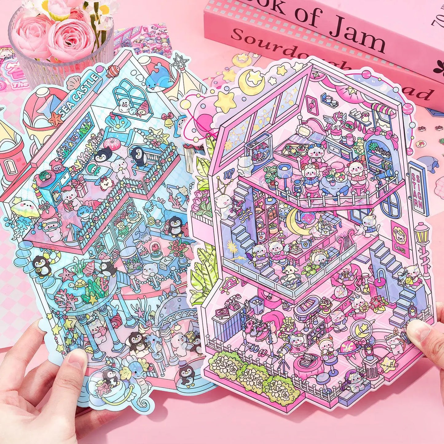 Charming Castles Set (4 pcs)
