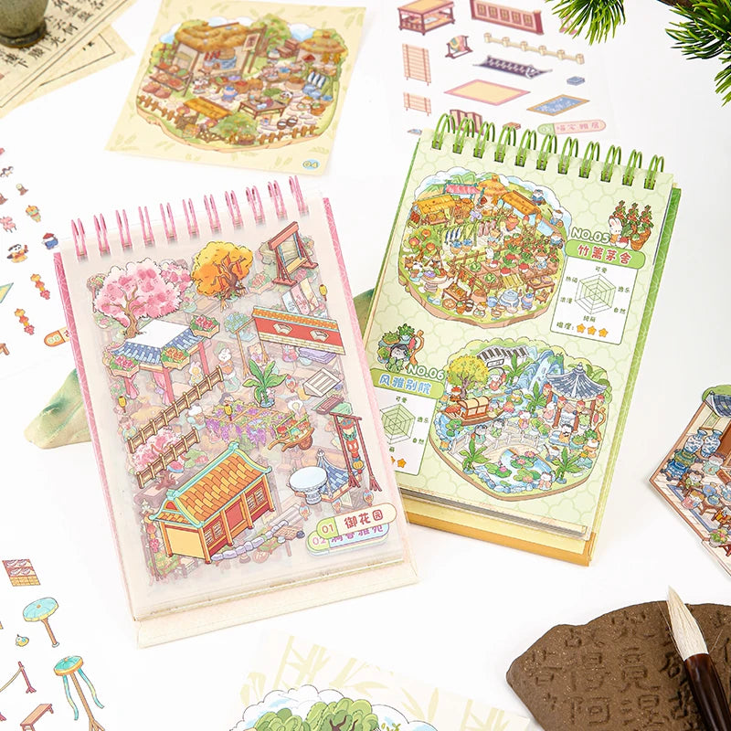 Dynasty Sticker Mini Booklet (10 in 1)