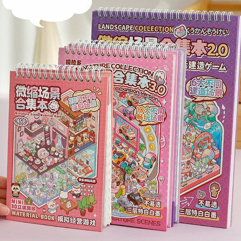 Dark Purple Large Sticker Booklet (10 in 1)