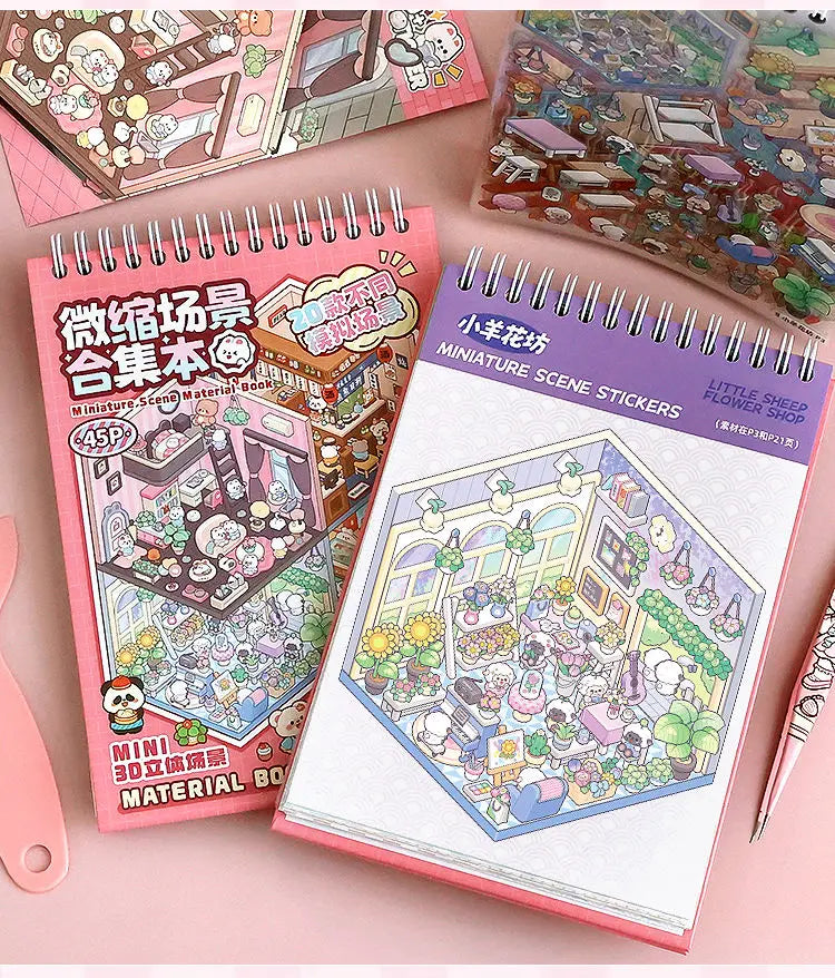 Pink Sticker Booklet (20 in 1)