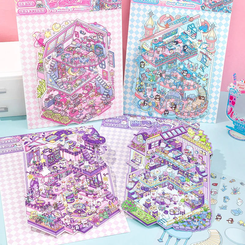Charming Castles (4 pcs)