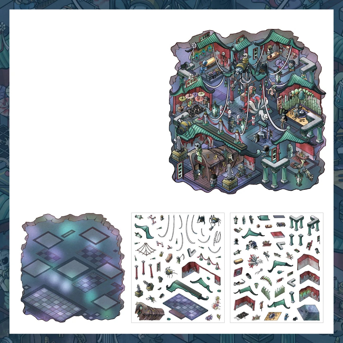 Haunted Horrers Set (4 pc)
