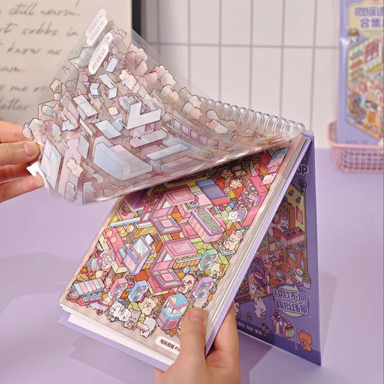 Purple Sticker Booklet (20 in 1)