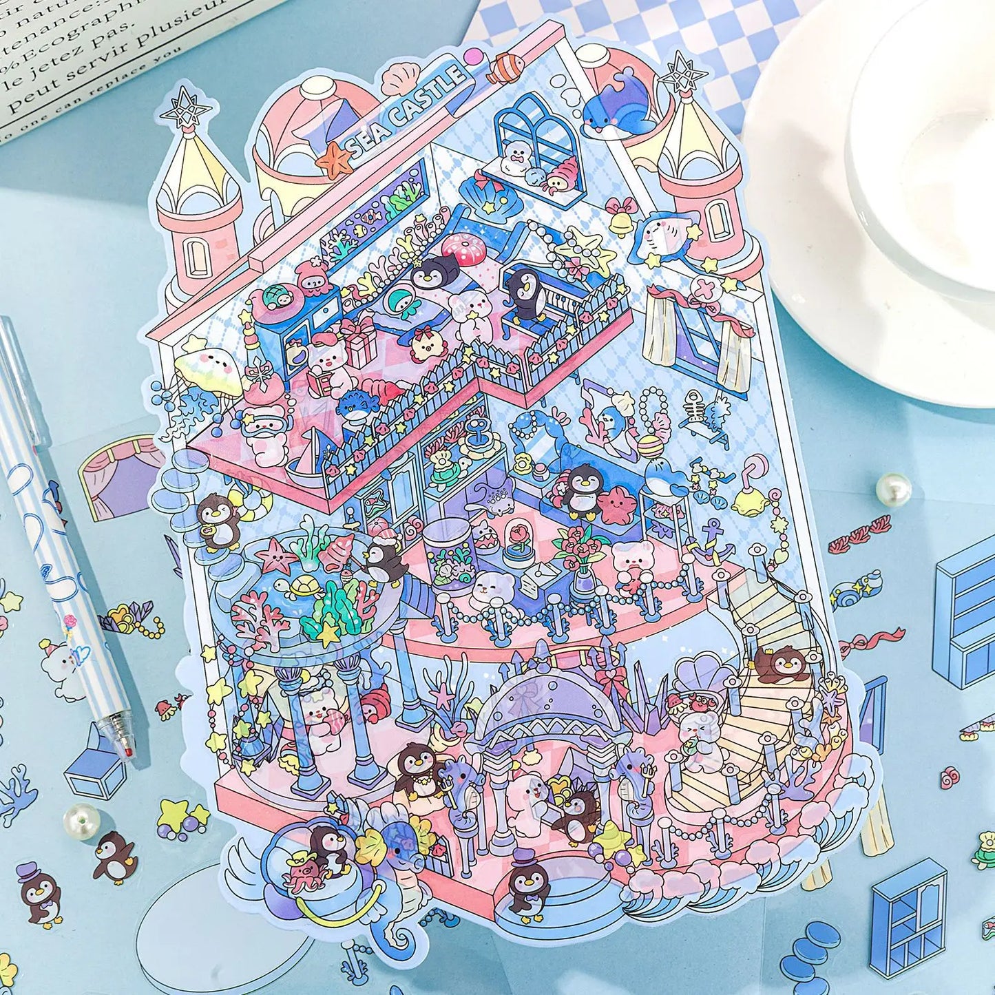 Charming Castles (4 pcs)