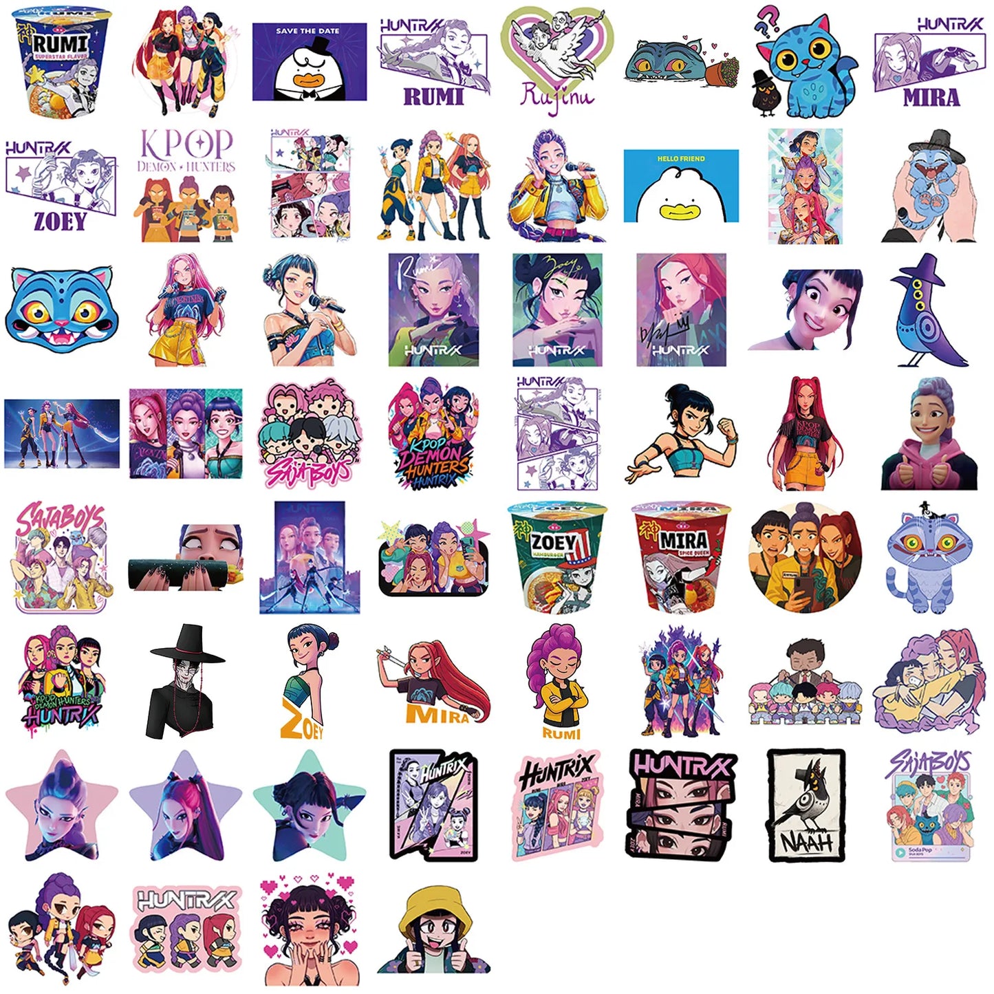 Bonus Sticker Pack (60 Pcs)