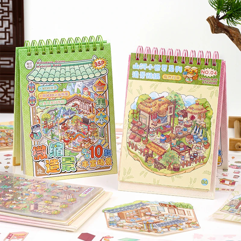 Dynasty Sticker Mini Booklet (10 in 1)