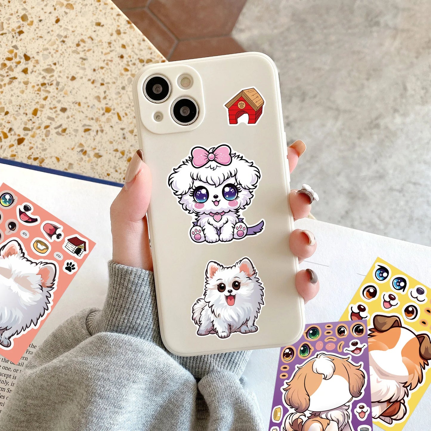 Dog Sticker Dress Up Set (8 pcs)