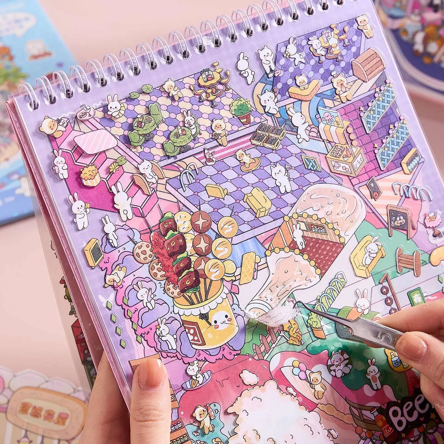 Fairytale Holo Large Sticker Booklet (8 in 1)