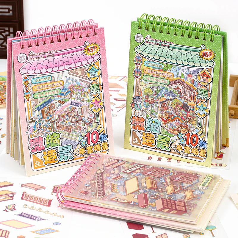 Dynasty Sticker Mini Booklet (10 in 1)