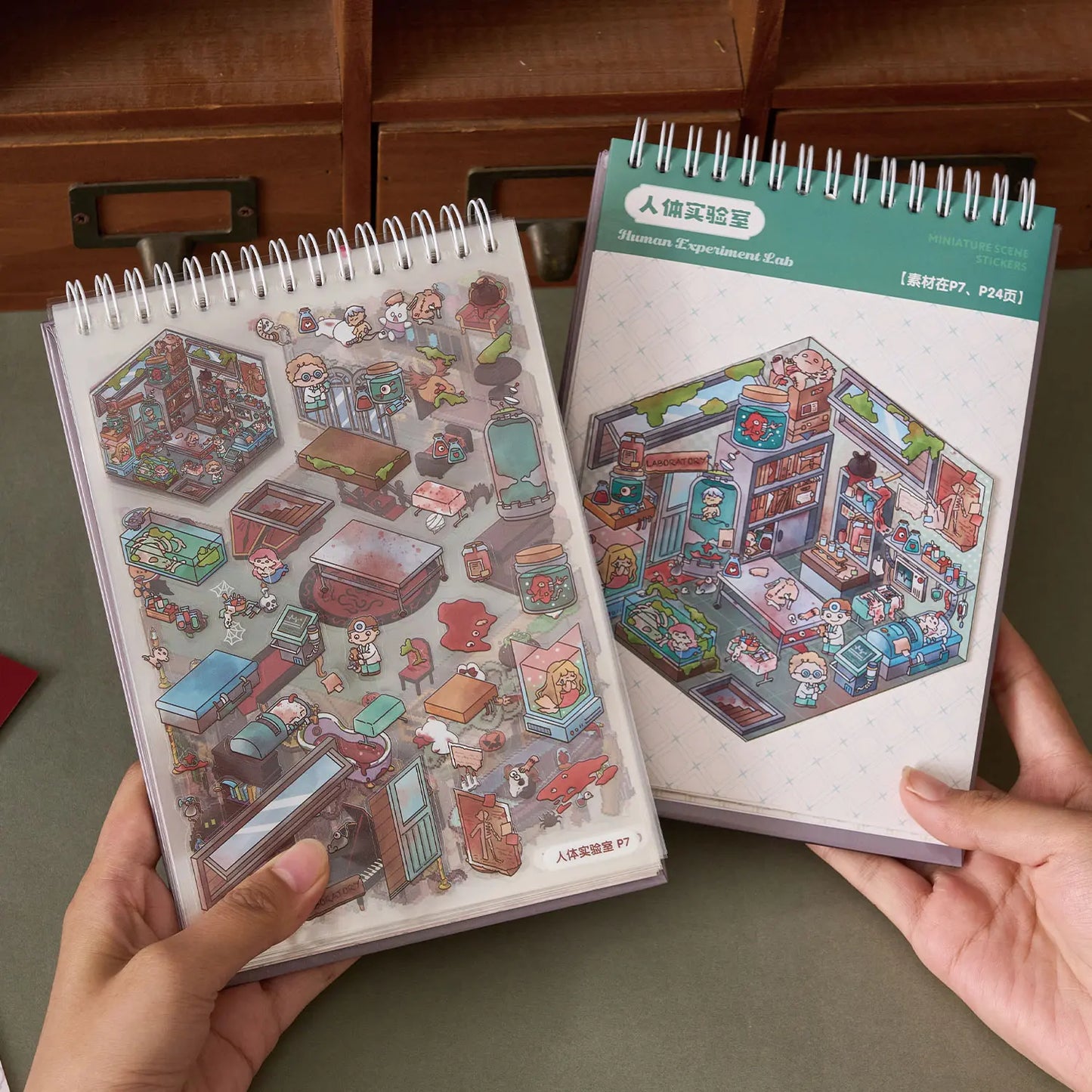 Dark Spooky Sticker Booklet (20 in 1)