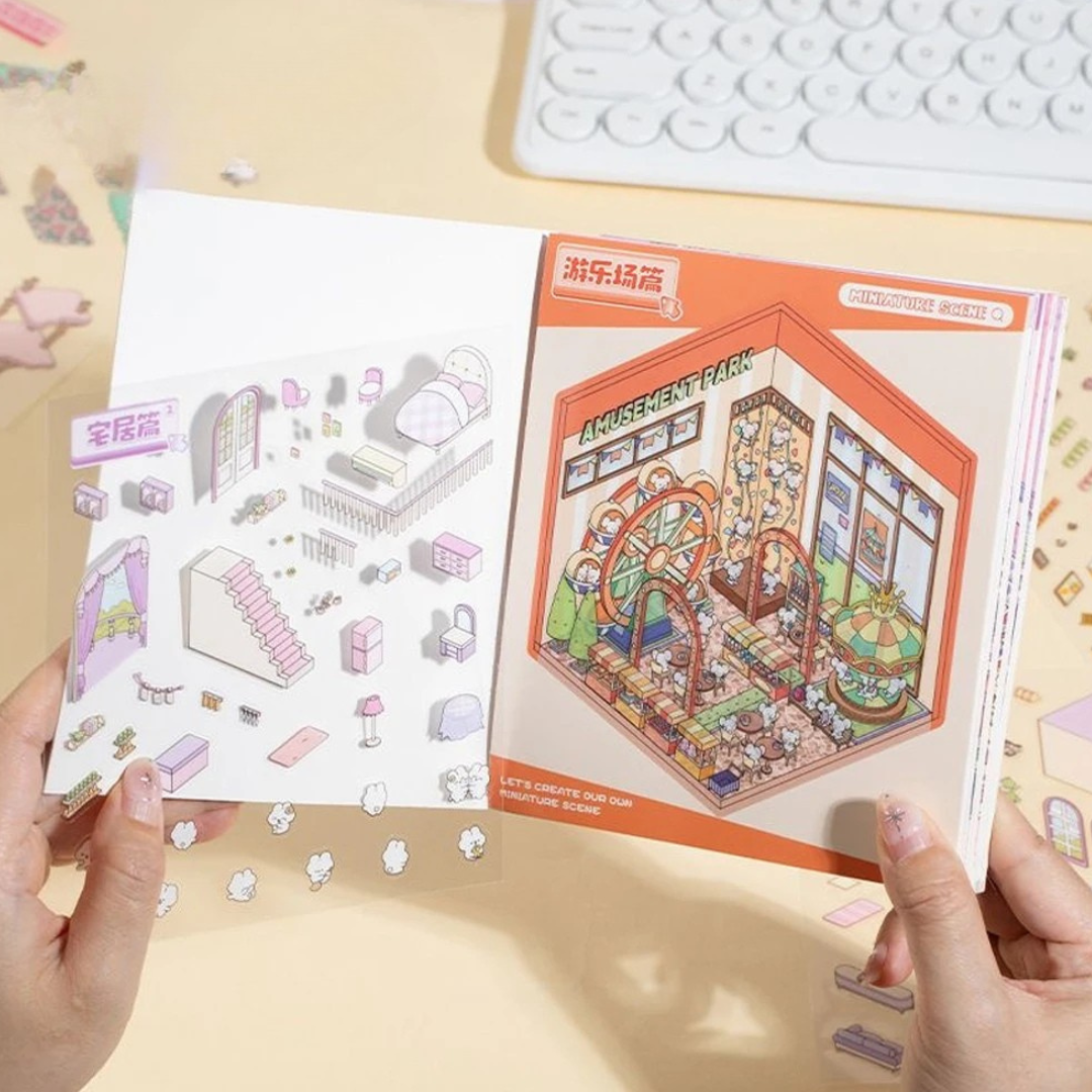 Mini Pocket Sticker Booklet (6 in 1)