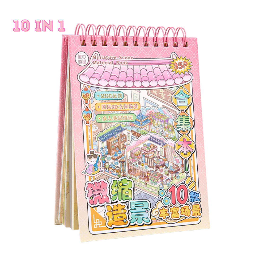 Dynasty Sticker Mini Booklet (10 in 1)
