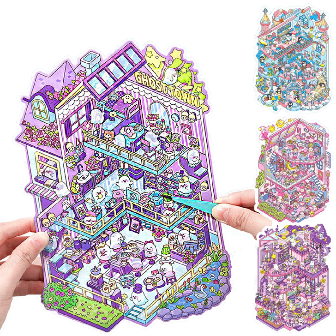 Charming Castles (4 pcs)