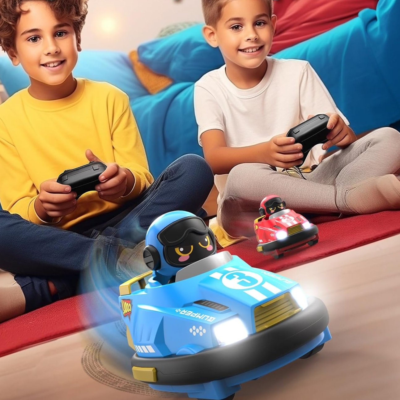 Bumpy Racers Strategic Remote Controlled Cars