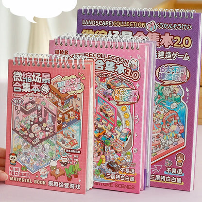 Dark Purple Large Sticker Booklet (10 in 1)
