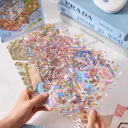 Blue Sticker Booklet (20 in 1)