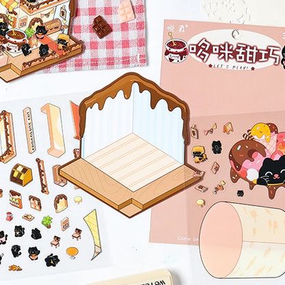 Cat Cafe Set (4 pcs)