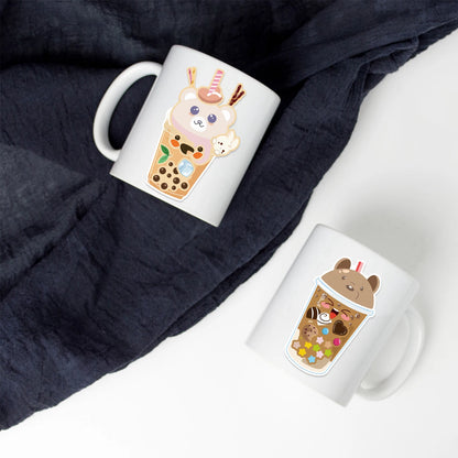 Bubble Tea Sticker Dress Up Set (8 pcs)
