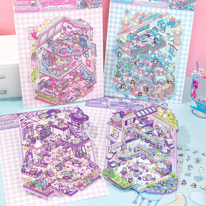 Charming Castles (4 pcs)