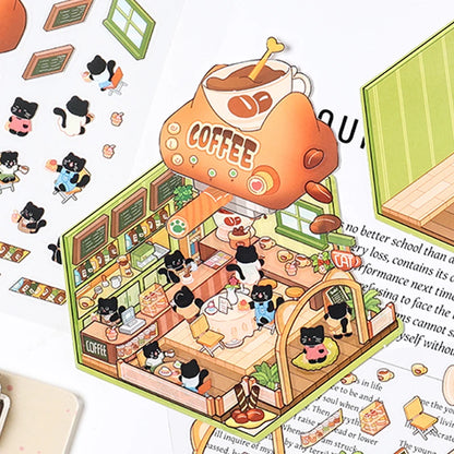 Cat Cafe Set (4 pcs)