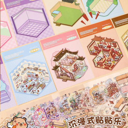 Brown Capybara Booklet (20 in 1)