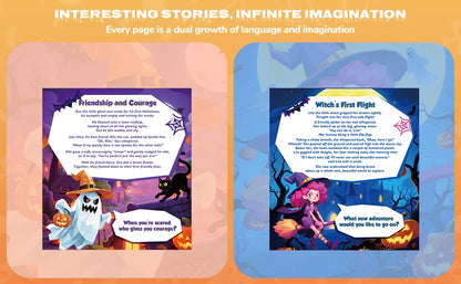Haunted House Sticker Paint Book