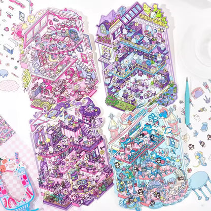 Charming Castles Set (4 pcs)