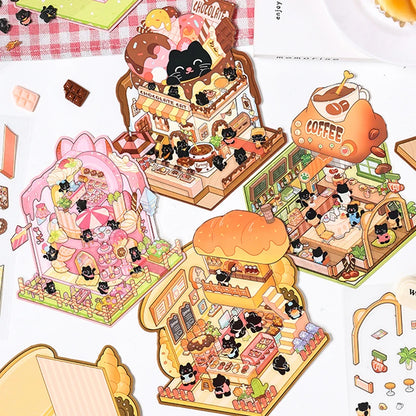 Cat Cafe Set (4 pcs)
