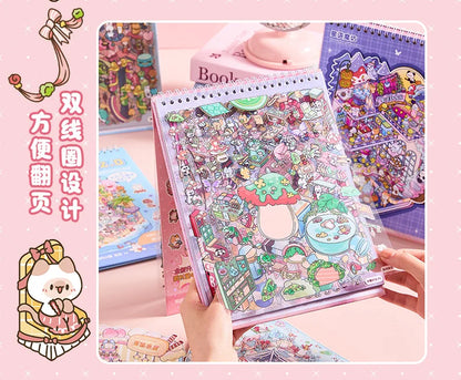 Fairytale Holo Large Sticker Booklet (8 in 1)