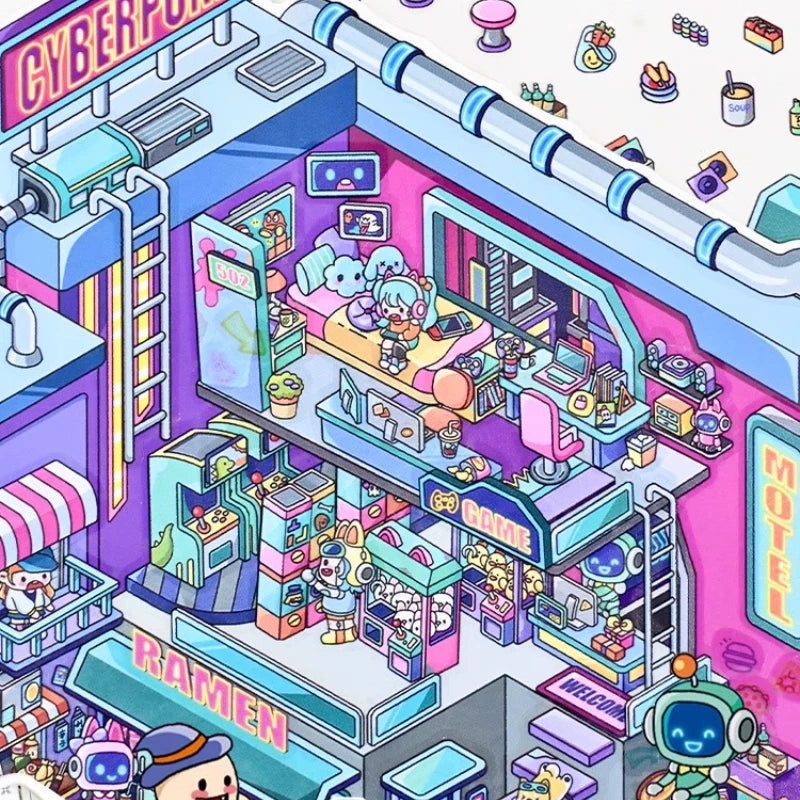 Cyberpunk City (1 pc)