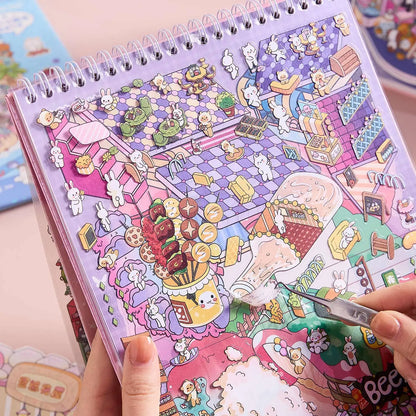 Fairytale Holo Large Sticker Booklet (8 in 1)