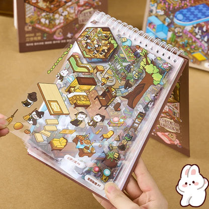 Brown Sticker Booklet (20 in 1)