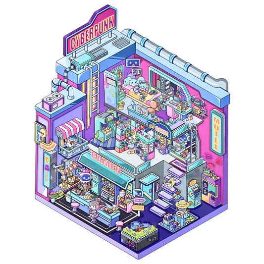 Cyberpunk City (1 pc)