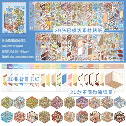 Blue Sticker Booklet (20 in 1)