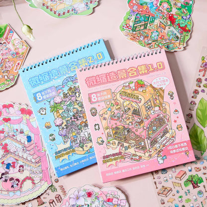 Fairytale Holo Large Sticker Booklet (8 in 1)