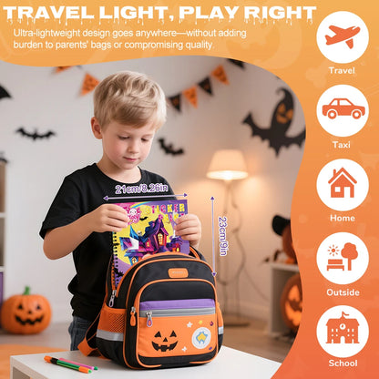 Haunted House Sticker Paint Book