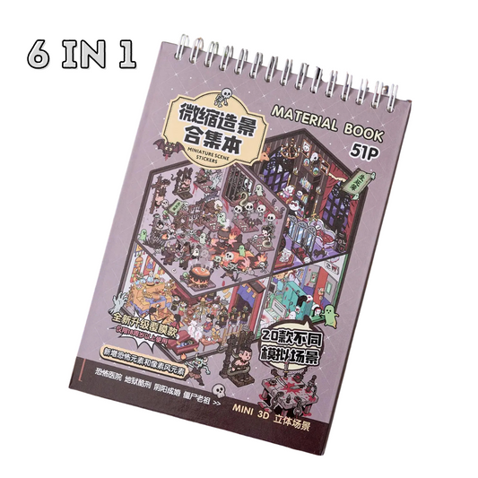 Dark Sticker Booklet (20 in 1)