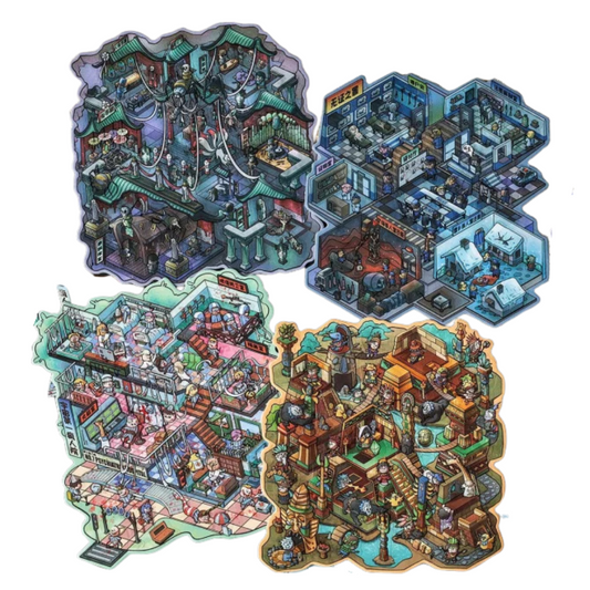 Haunted Horrers Set (4 pc)