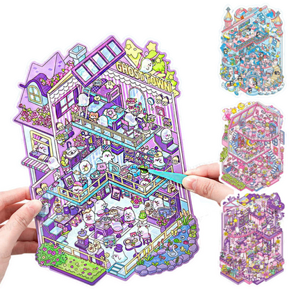 Charming Castles (4 pcs)