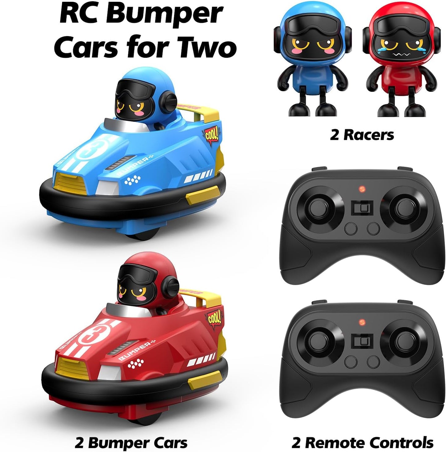 Bumpy Racers Strategic Remote Controlled Cars