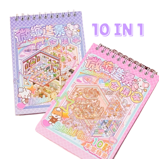 Landscaping Sticker Mini Booklet (10 in 1)